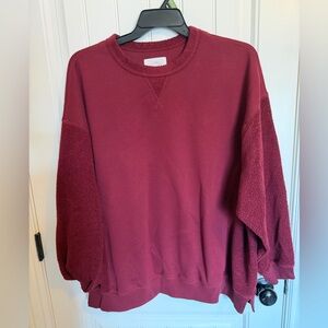 Aerie Sherpa Sleeves Sweatshirt